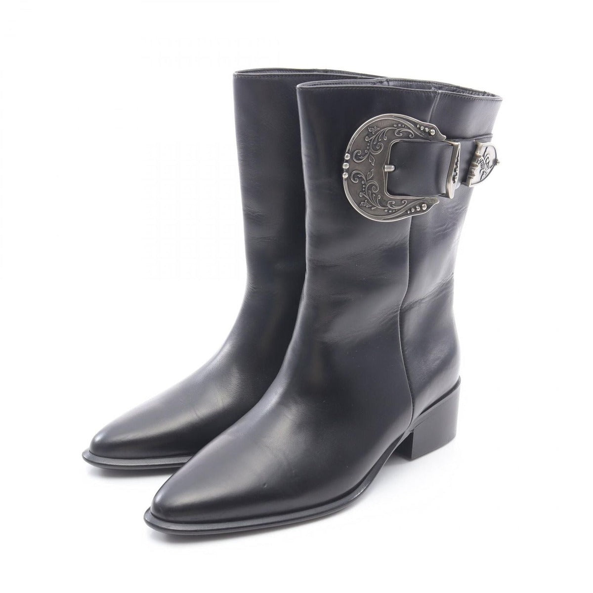 Loewe Boots Anagram Leather