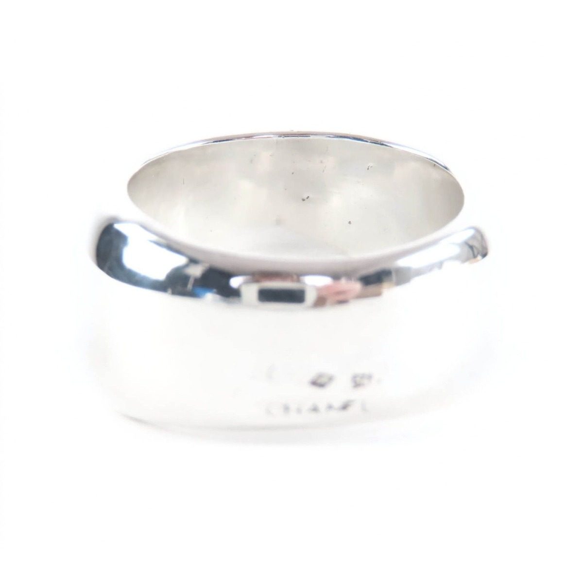 Chanel Vintage 925 Logo Ring — view 4