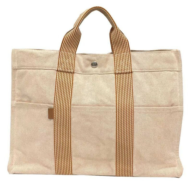 Hermes New Fourre Tout MM Tote Bag Men Women Canvas Hand