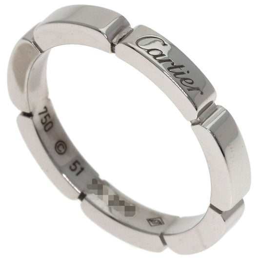 Cartier Maillon Panthère 51 Ring 18K White Gold