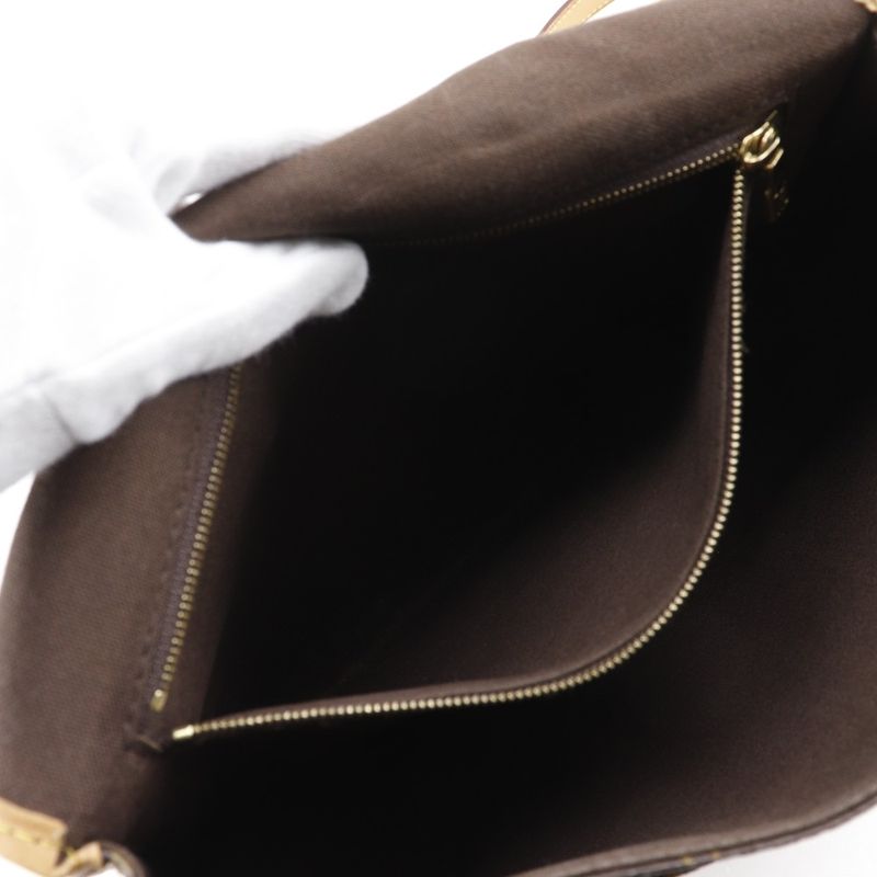 Louis Vuitton Menilmontane PM M40474 Monogram Canvas Brown Ct2193 Ladies