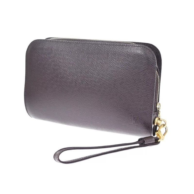 Louis Vuitton Clutch Bag Baikal Taiga Akaju 67 Bs173