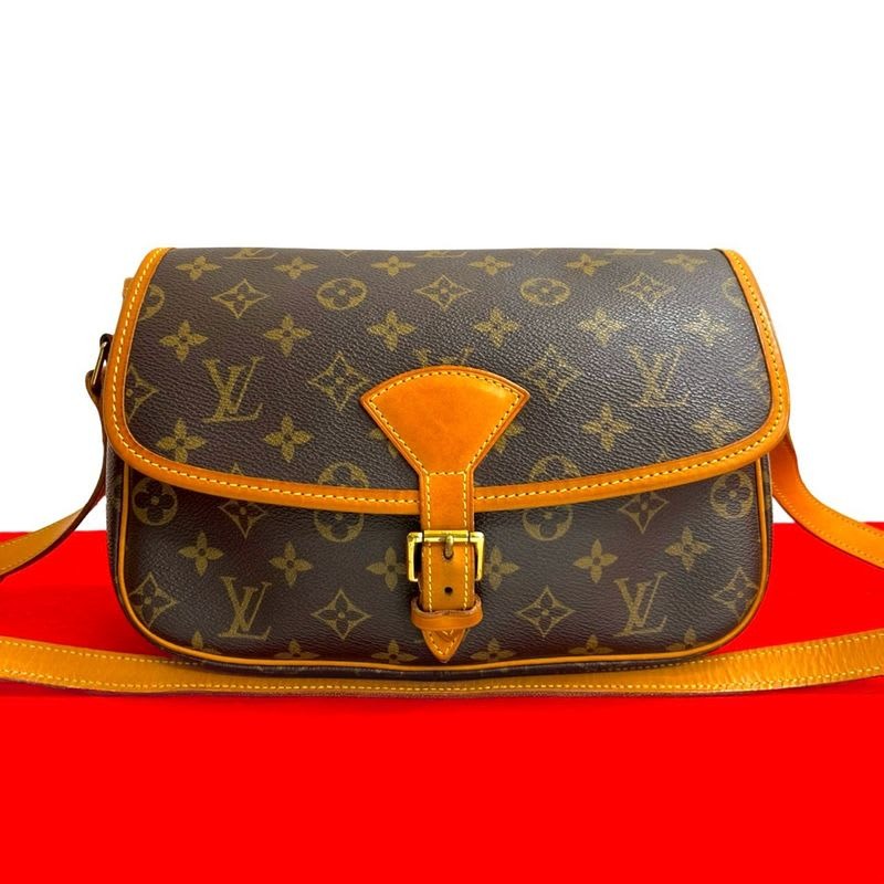 Louis Vuitton Vintage Sologne Monogram Leather Shoulder Bag