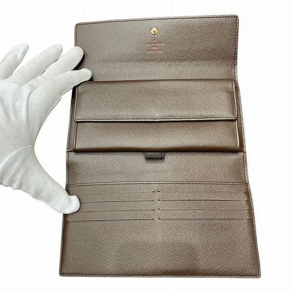 Louis Vuitton Damier Portefeuille International N61217 Trifold Wallet Unisex