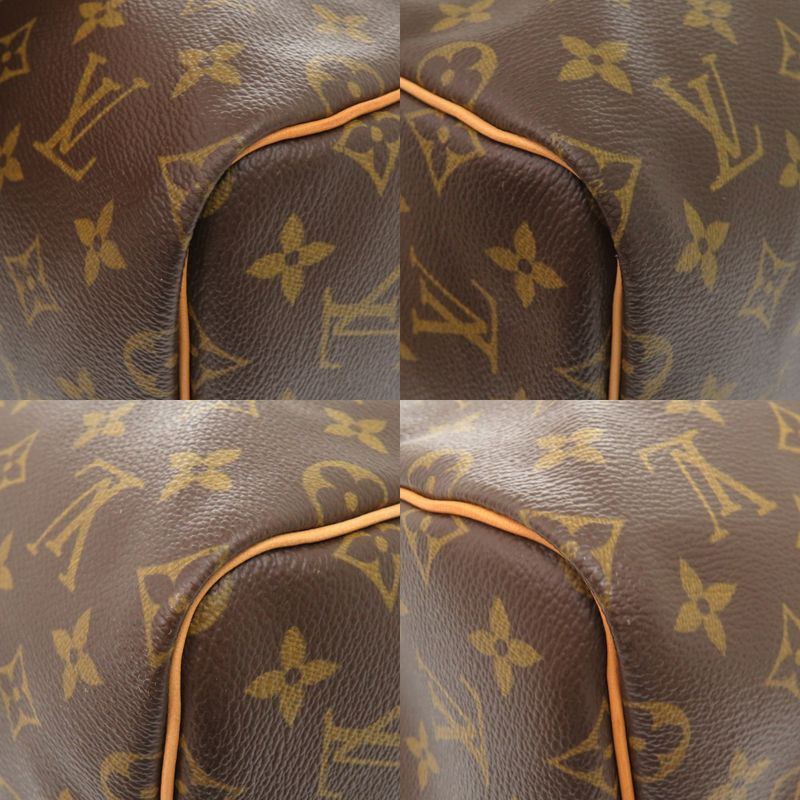 Louis Vuitton Keepall Bandoliere 55 Monogram M41414 Boston Bag LV 1242 Louis
