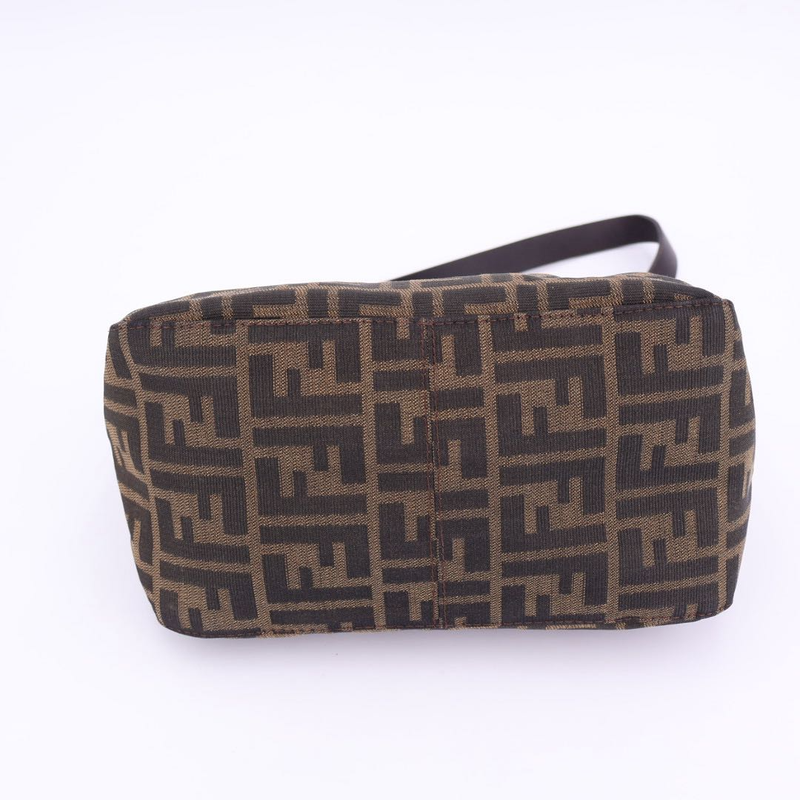 Fendi Zucca Shoulder Bag Brown