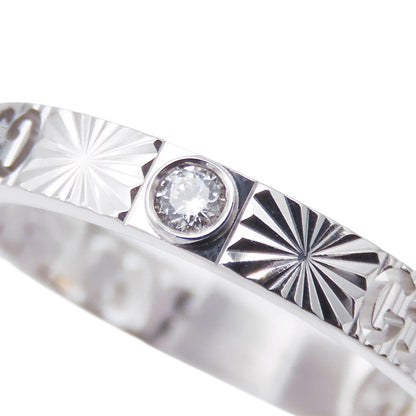 Gucci Icon White Gold 18K Diamond Heart Ring — view 5