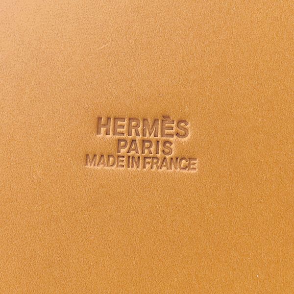 Hermes Handbag Muselière 2 Box Calf Rouge Vif X Natural X Havana Gold Hardware