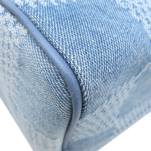 Louis Vuitton 2way Bag Speedy Bandoliere 30 Damier Denim 3d Cotton Canvas Denim