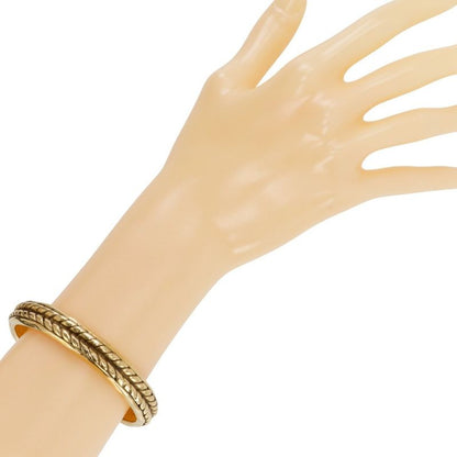 Chanel Vintage Gold Plated Ladies 63g Bangle