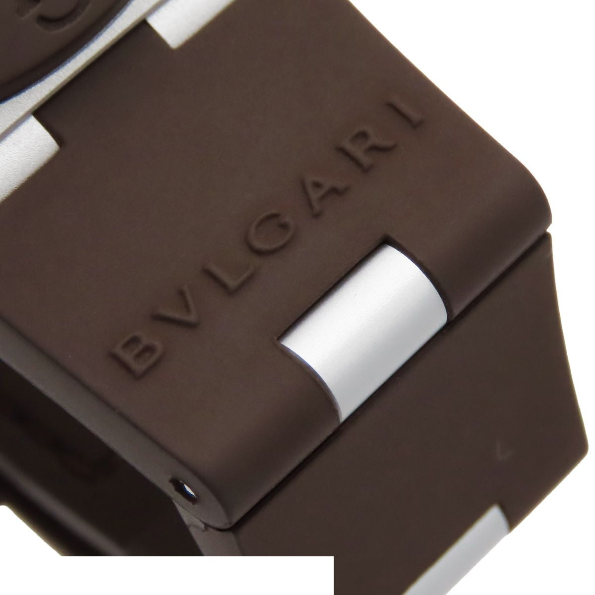 Bvlgari Aluminum Brown Titanium Rubber GMT Fender Watch Automatic — view 7