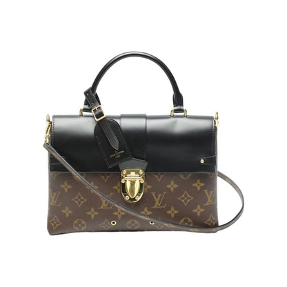 Louis Vuitton Monogram 2-Way Bag One Handle Flap Shoulder