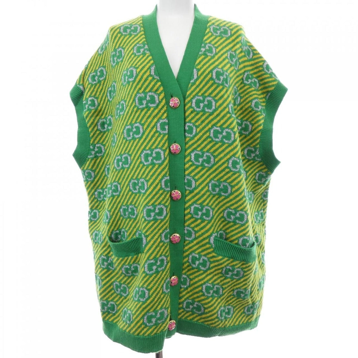 Gucci Vest Green Yellow