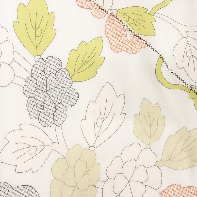 Bottega Veneta Floral Skirt Knee-Length Stitched Reconstructed Docked Bottoms