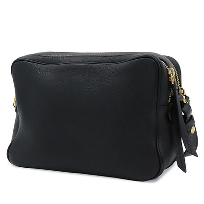 Prada Shoulder Bag Vitello Daino Black Leather — view 2