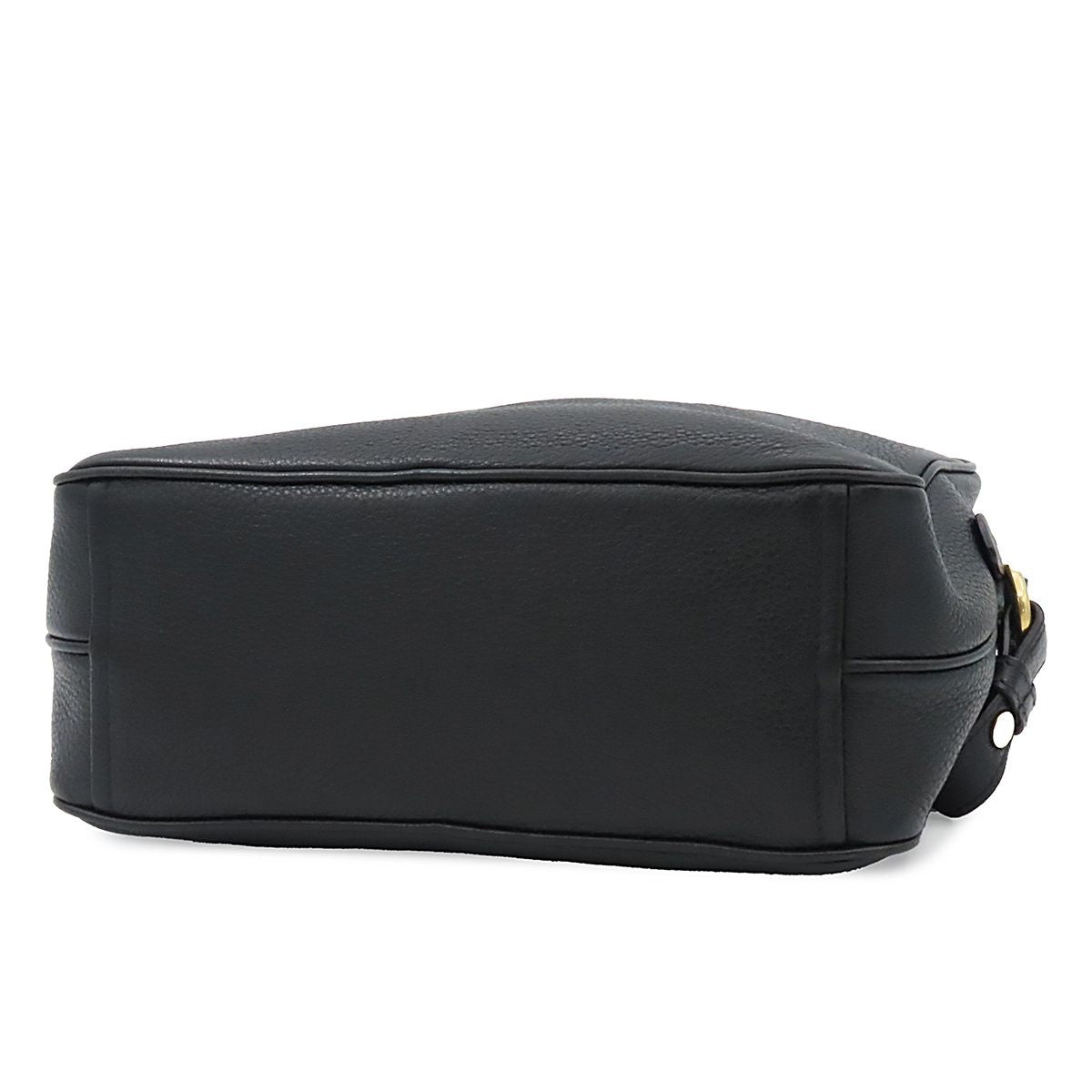 Prada Shoulder Bag Vitello Daino Black Leather — view 3