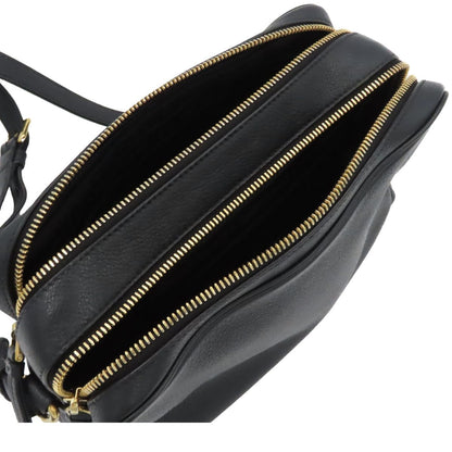 Prada Shoulder Bag Vitello Daino Black Leather — view 5