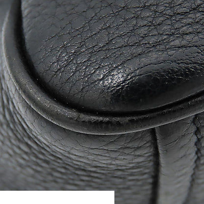 Prada Shoulder Bag Vitello Daino Black Leather — view 7