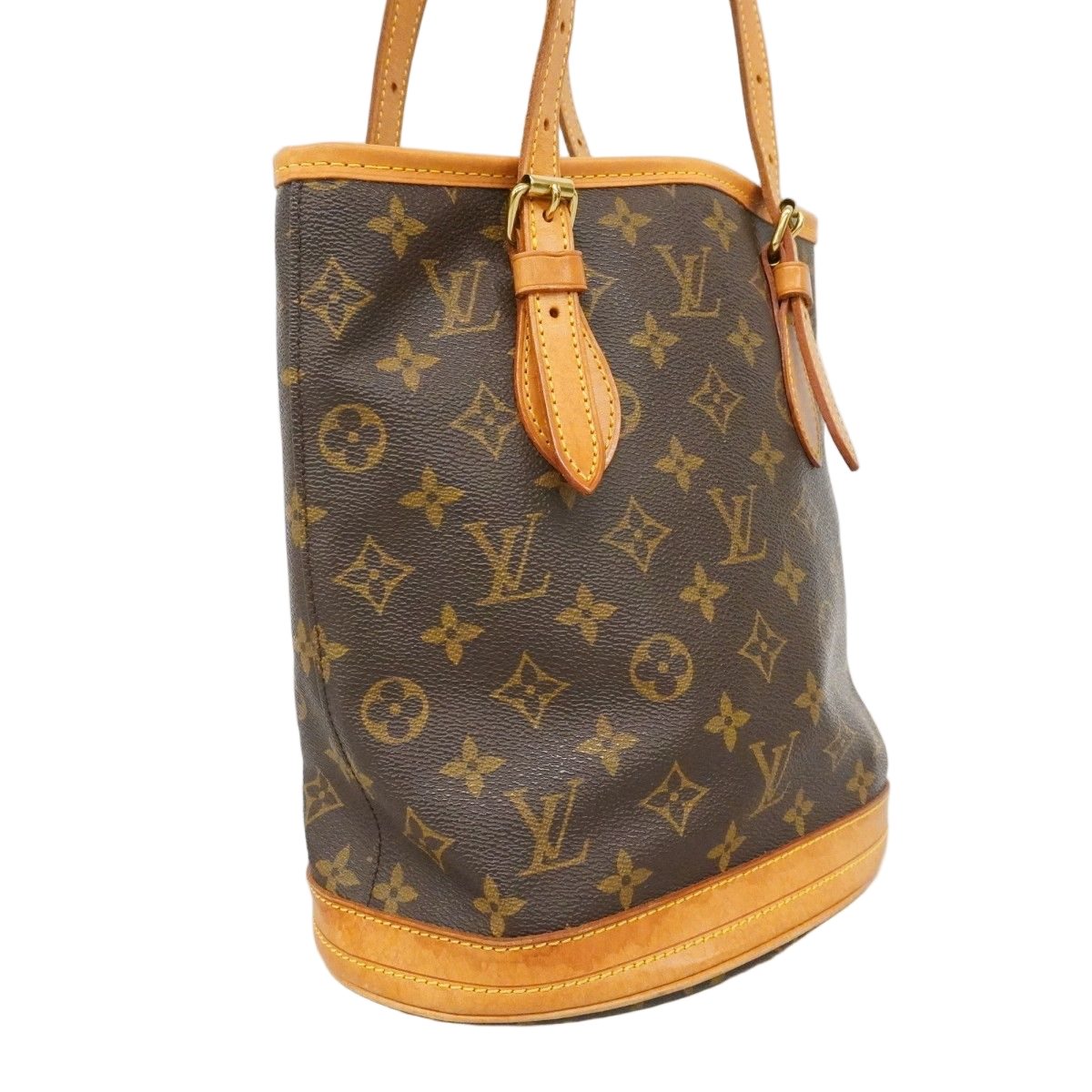Louis Vuitton Tote Monogram Bucket PM Brown — view 2