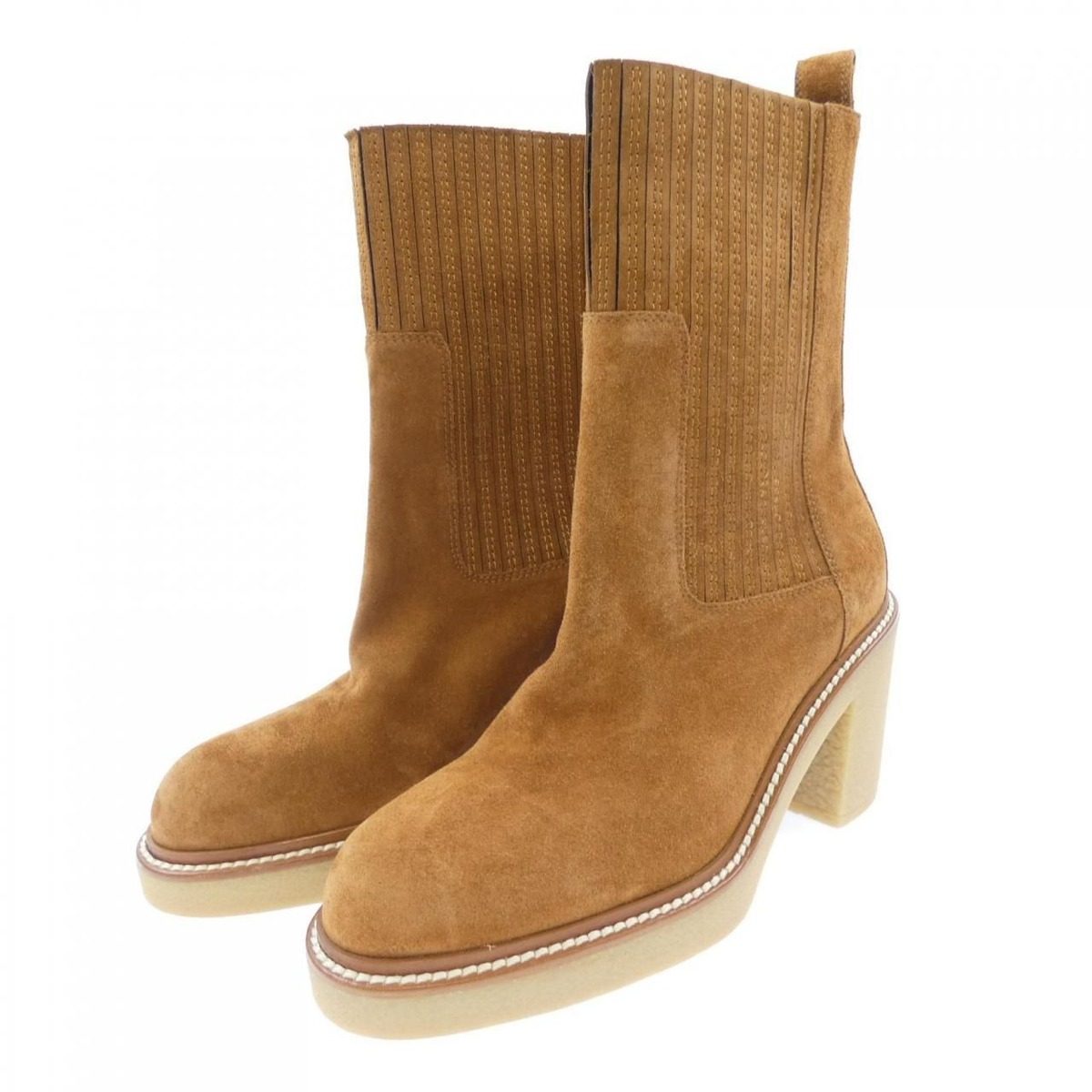 Hermes Donia Boots Brown — view 3