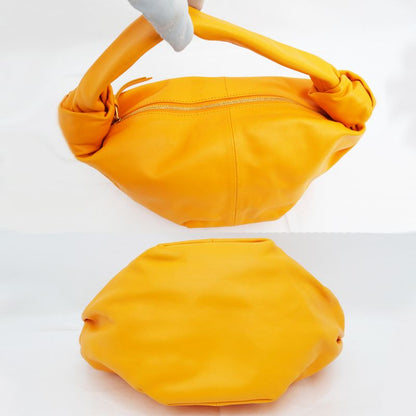 Bottega Veneta Double Knot Mini Handbag Orange Cuff 629635 Ladies