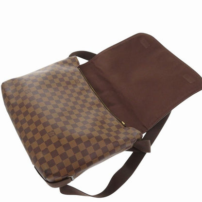 Louis Vuitton Damier Brooklyn MM Messenger Bag N51211 Shoulder Bag LV 1092louis