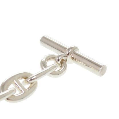 Hermes Chaine D'ancre TGM 11 Frames Silver 925 Bracelet 1502 Hermes