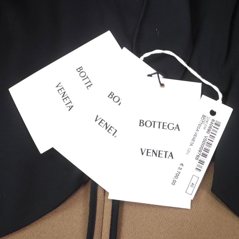 Bottega Veneta 2020 640690 Gold Hardware Maxi Length Long Coat Brownish 40 Made