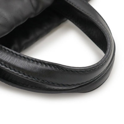 Gucci Print Coco Capitan Drawstring Backpack Sac 2WAY Tote Leather Black 494053