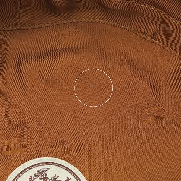 Hermes Beret Saint Honore Cashmere Brown 58 Brown Piping