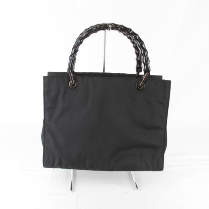 Gucci 002-1016-002865 Shoulder Bag 2way Tote Bag Nylon/bamboo Ladies