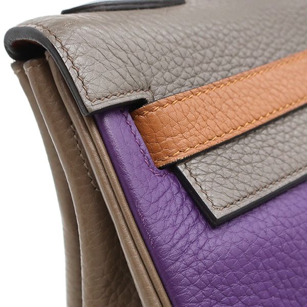 Hermes 2-Way Bag Kelly 32 Internal Stitching Harlequin Taurillon Clemence