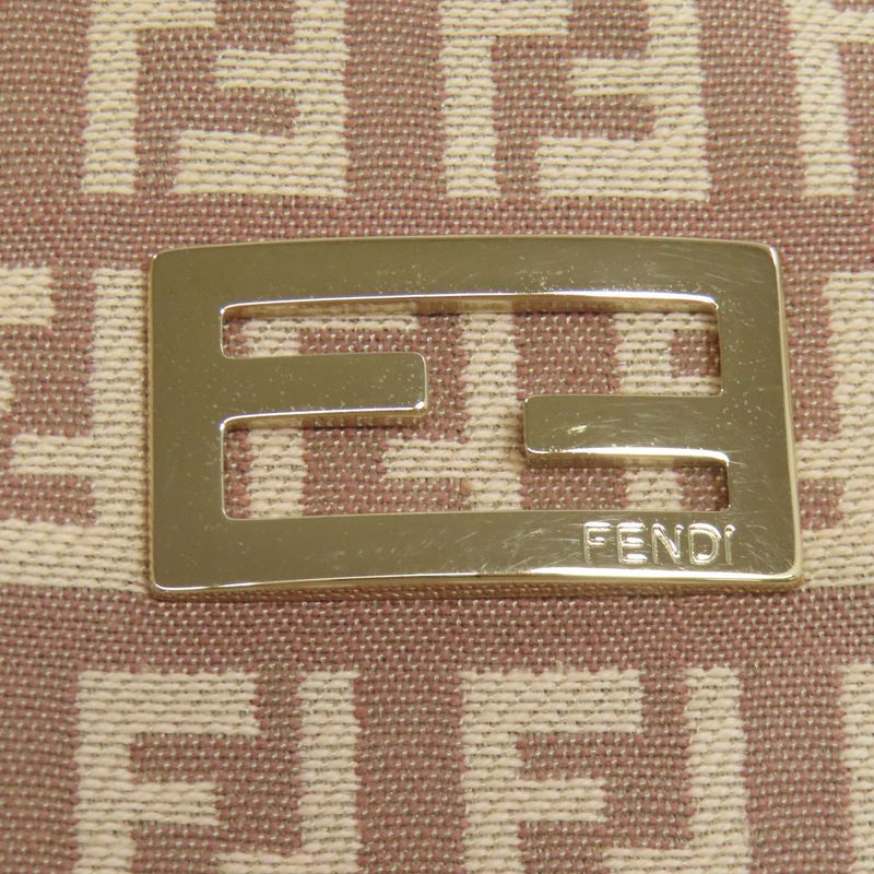 Fendi Zucchino Handbag Canvas Women