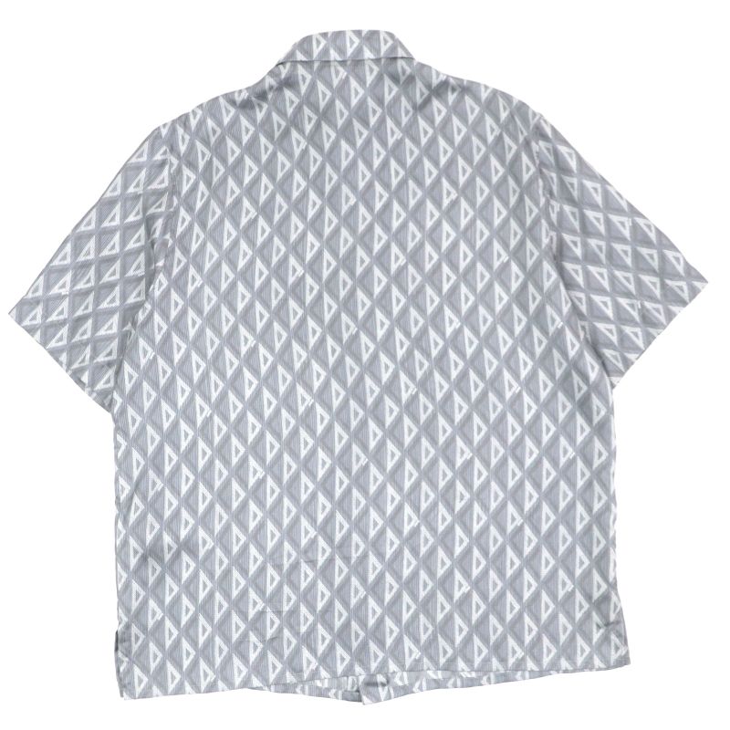 DIOR 19c545a5797 CD Diamond Twill Silk Shirt 100% Silk Wing Tailoring Logo