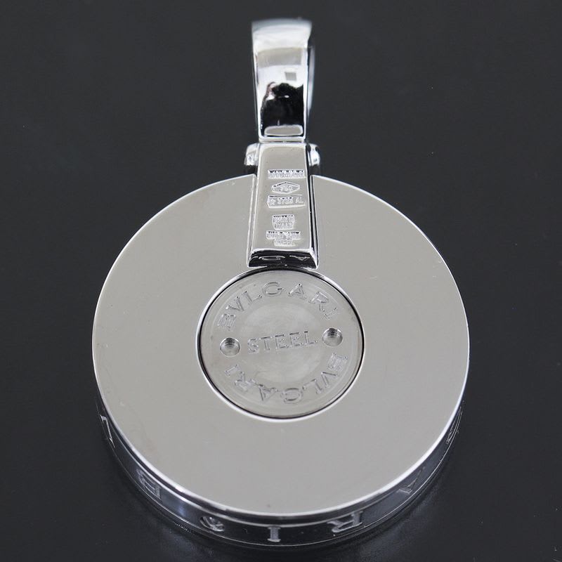 Bvlgari Optical Diamond Pendant Top Box 18K White Gold E1756