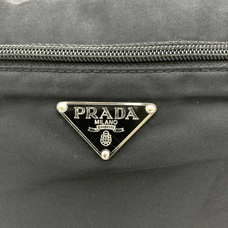Prada Shoulder Bag Crossbody Black Nylon Women Men