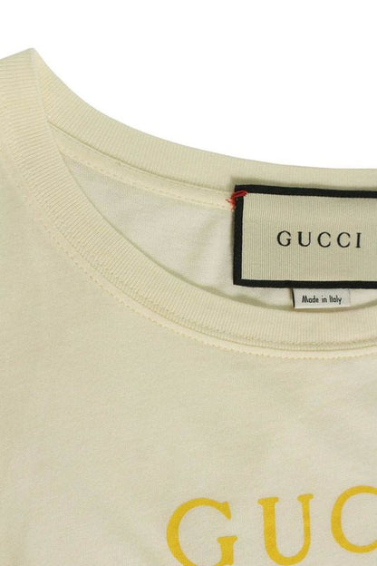 Gucci 22AW 615044 Xjcky Logo Print T-shirt Women XS