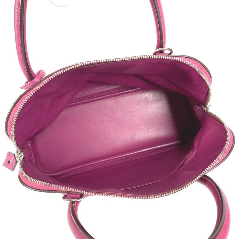 Hermes Handbag Bollide 31 Bollide 31 Taurillon Clemence Tosca Purple