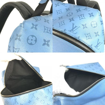 Louis Vuitton Backpack Sac Discovery Backpack PM M30747 Taiga Leather Denim Blue