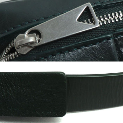 Bottega Veneta Bottega Veneta Intrecciato Leather Belt Bag Waist Bag Dark Green