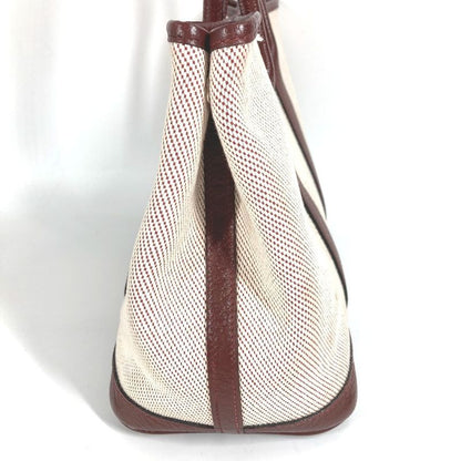 Hermes Handbag Garden Party TPM Garden Party TPM Toile Ash Wine Red