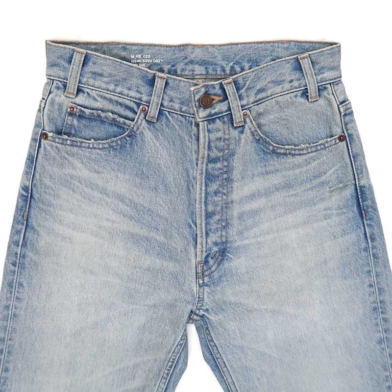 Celine Dame Denim Pants N946629v08zy 26 Size Light Blue Women's Apparel