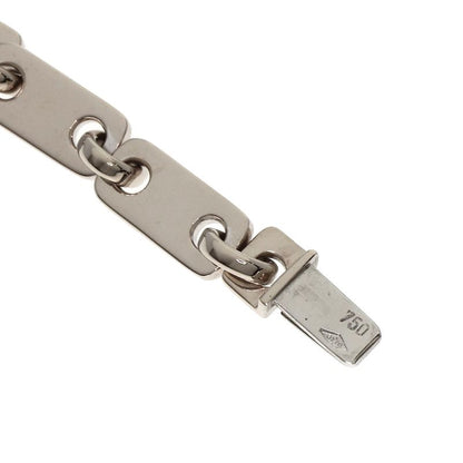 Cartier Fidelity Bracelet With Heart Key 18K White Gold Ladies