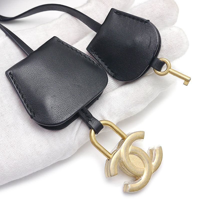 Chanel Matelasse CC Filigree Chain Shoulder Navy