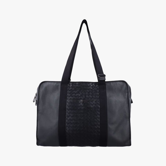 Bottega Veneta Intrecciato Black Lambskin B04606623u