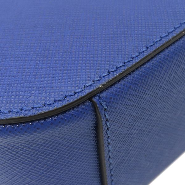 Prada 2way Bag Saffiano Odette 2way Bag Saffianoleather Blue Goldhardware Blue