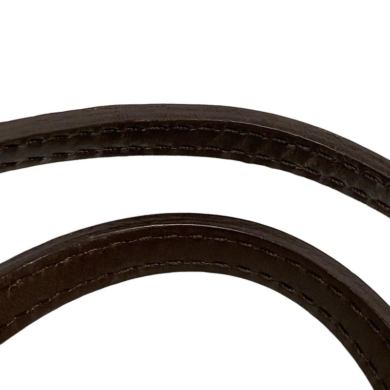 Louis Vuitton Damier Neverfull PM N51109 Ebène Tote Bag