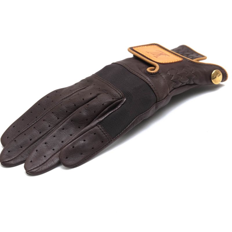 Louis Vuitton Accessories Ladies Women Leather Genuine Leather Dark Brown Golf
