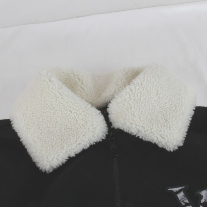 Louis Vuitton Shearling Collar Blouson Rm241m ZLL Hqn10w Blouson Wool