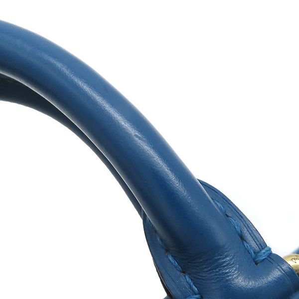 Louis Vuitton Handbag Speedy 25 Epi Leather Toledo Blue Gold Hardware Blue